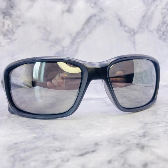 Oakley Straight Link Sunglasses OO9331-1458 61 [] 17 132 Black Rubber main image 5